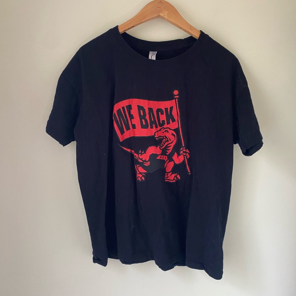Raptors 2021 Home Opener Black T-Shirt